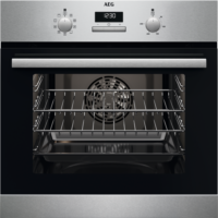 AEG BCX23101EM Built-In Single Oven – Stainless Steel