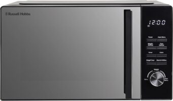 Russell Hobbs RHFM2365B 23L Flatbed Solo Microwave – Black