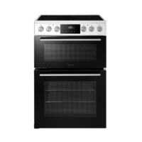 Midea MFO24EME4R118-WH 60cm Double Oven Electric Cooker – White