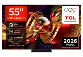 TCL 55C8L-UK 55″ SQD-Mini LED 4K Ultra HD Television