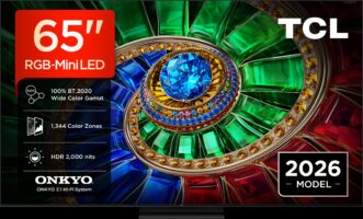 TCL 65RM7L-UK 65 Inch RGB-Mini LED 4K Ultra HD Television