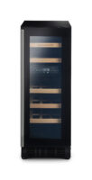 Rangemaster RWC3018BL/ 30cm Undercounter Dual Zone Wine Cabinet – Black